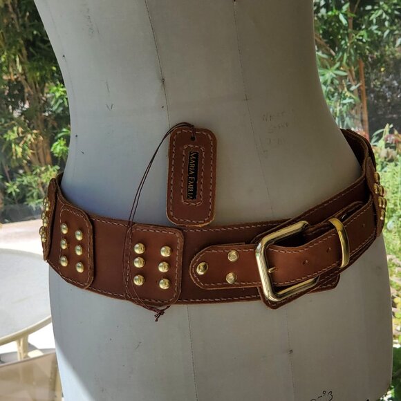 ?Brand New -Boho Meets Steampunk – Artisan Leather Belt & Phone Holster Rig ? main image 7